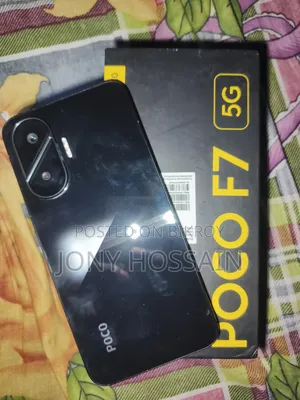 শাওমি পোকো এফ৭ প্রো ২৫৬ জিবি কালো