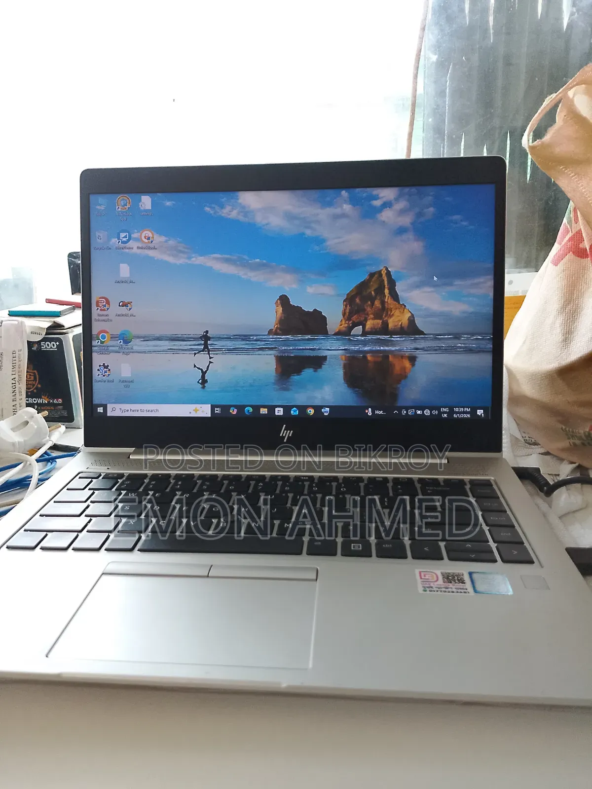 Laptop HP EliteBook 840 G6 16GB Intel Core I7 SSD 256GB