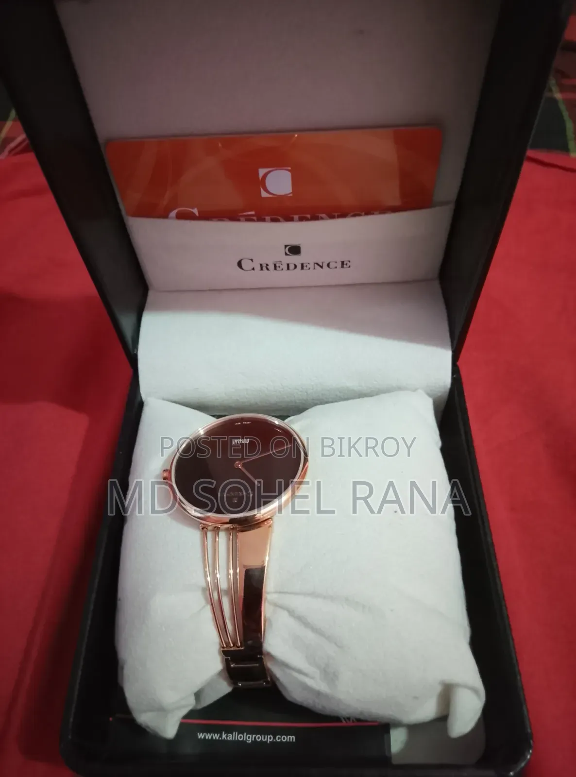 Credence (Misaki) Ladies Wrist Watch with Box and Warranty Card