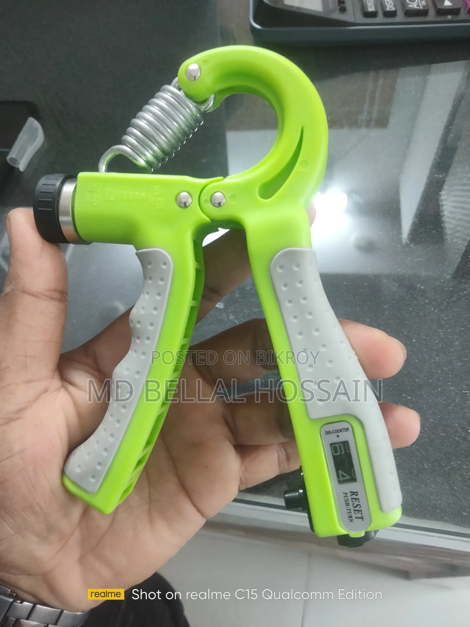 Adjustable Hand Grip Strengthener Multi Color