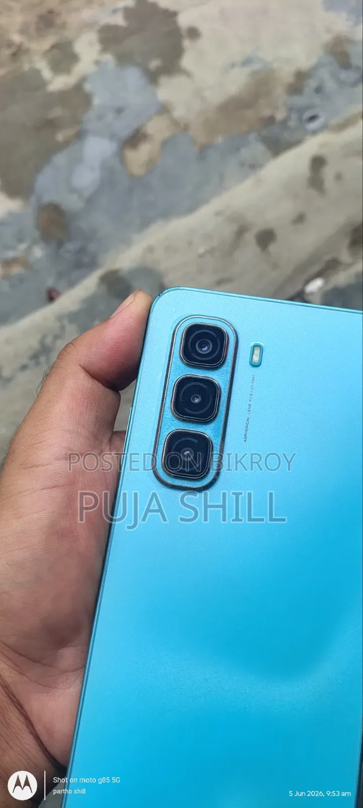 Infinix Hot 50 Pro 4G 128 GB Purple