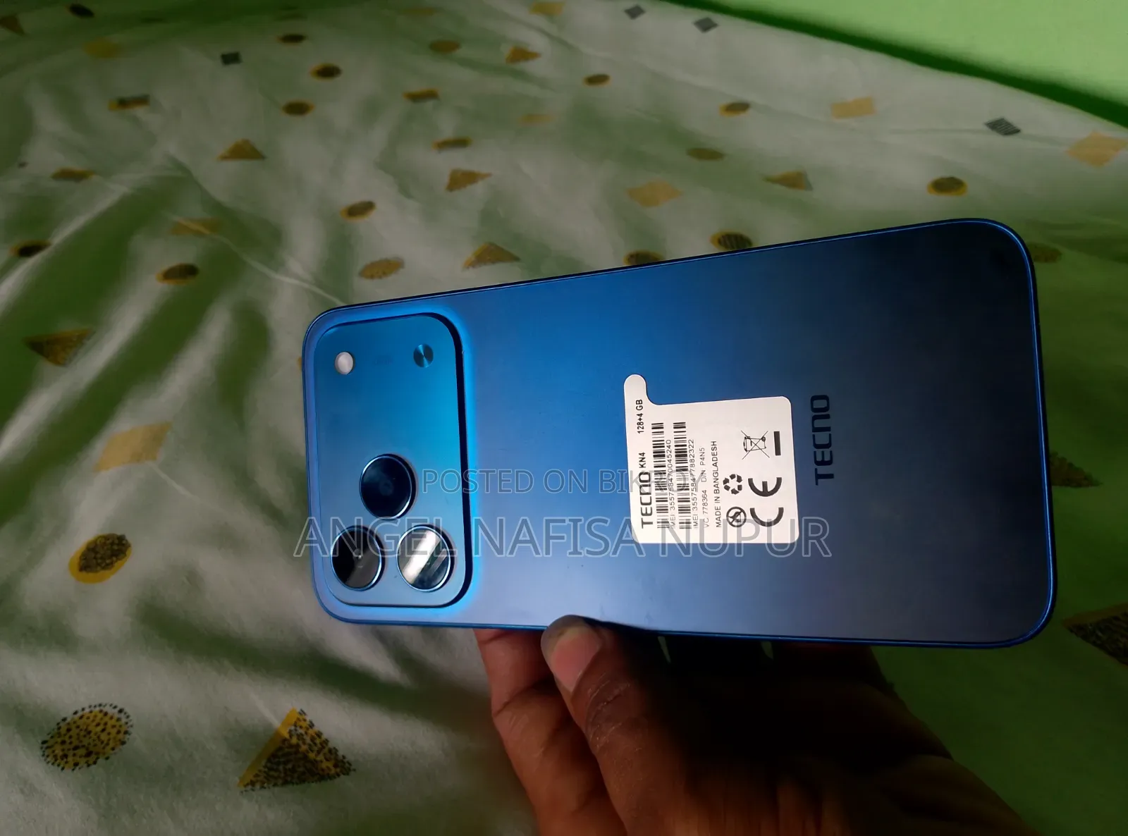 New Tecno Spark 50 128 GB Blue