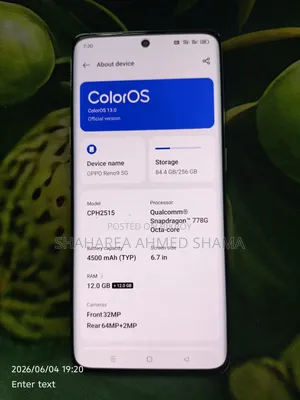 Oppo Reno 256 GB Bronze