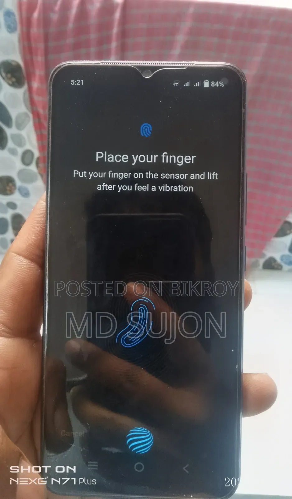 Vivo Y73 64 GB Gray