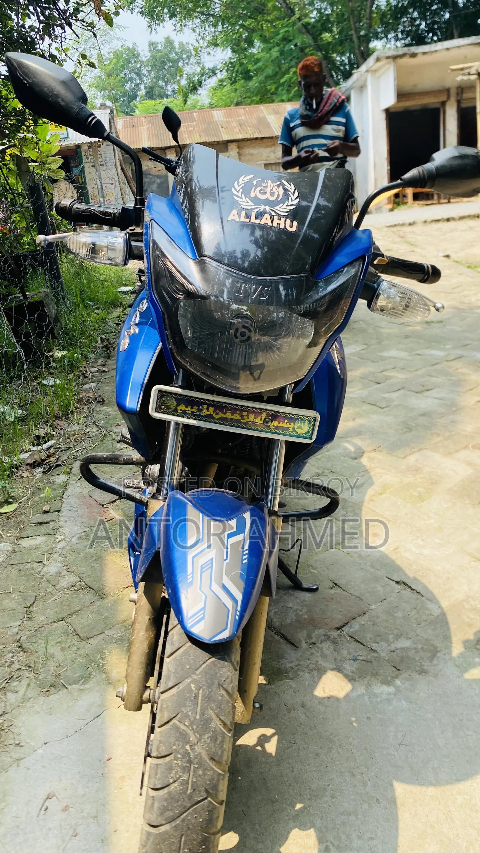 TVS Apache RTR 160 2V 2021 Blue