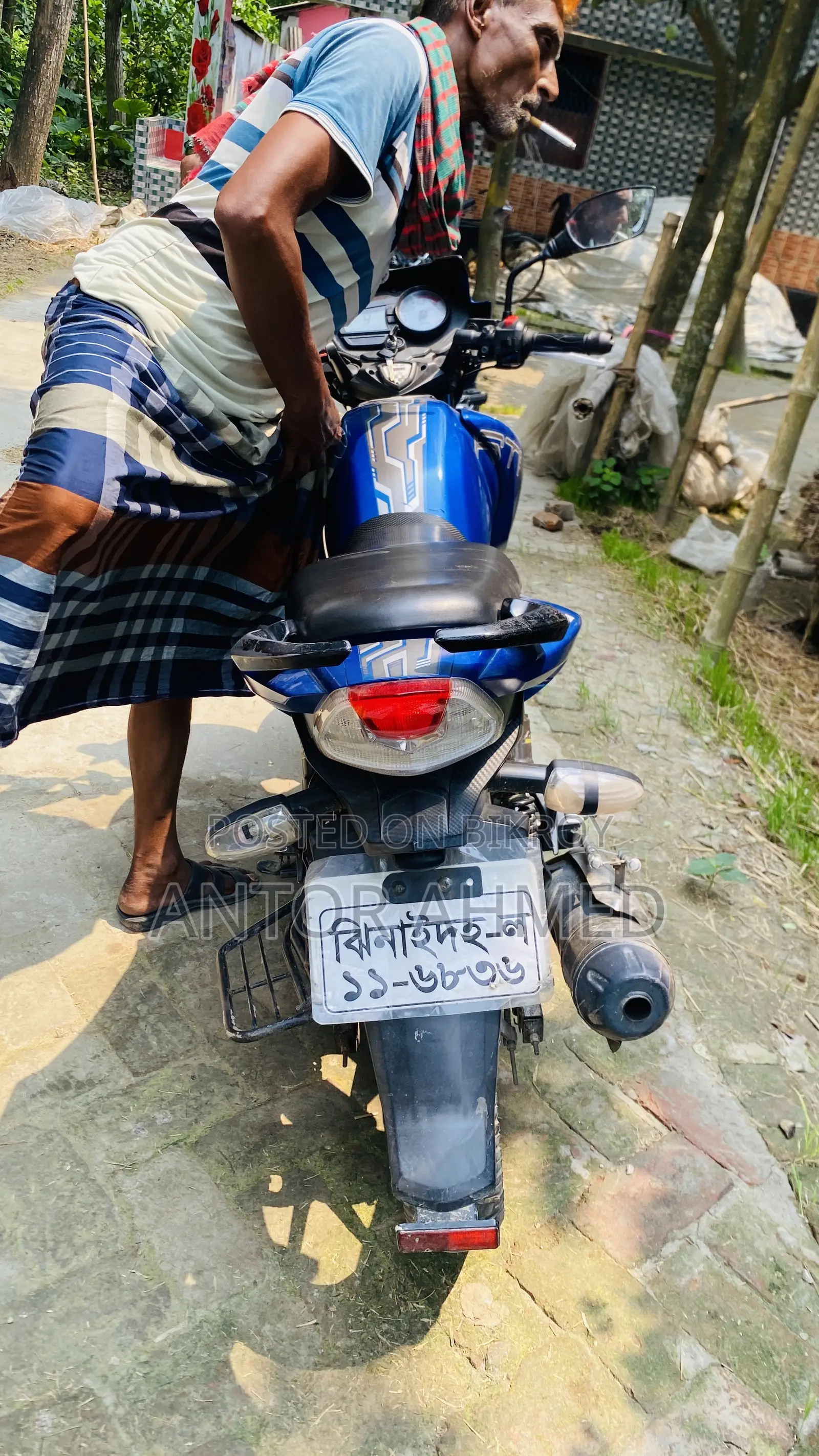 TVS Apache RTR 160 2V 2021 Blue