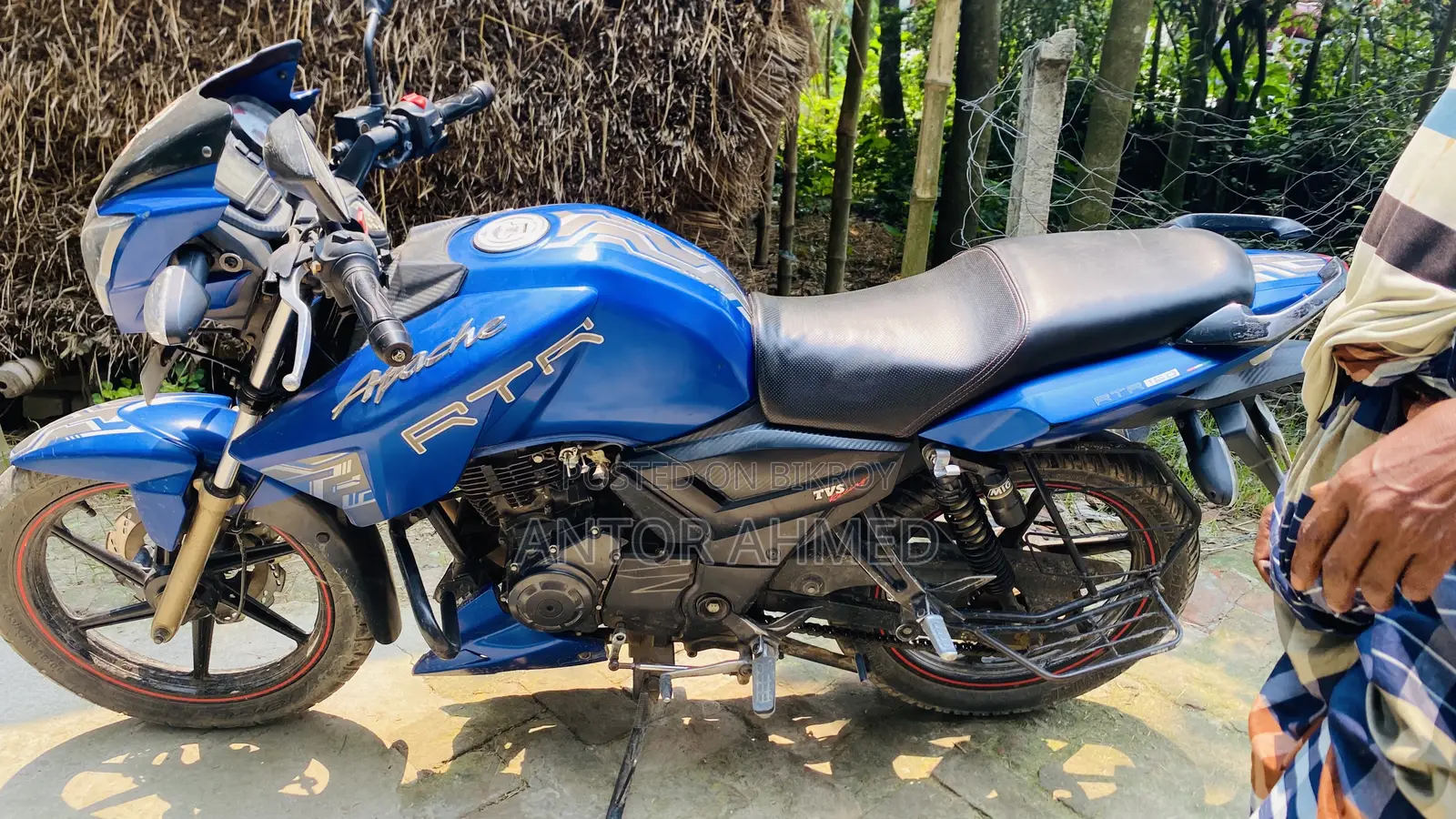 TVS Apache RTR 160 2V 2021 Blue