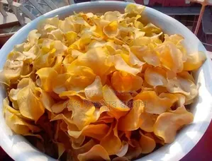 Homemade Potato Papad