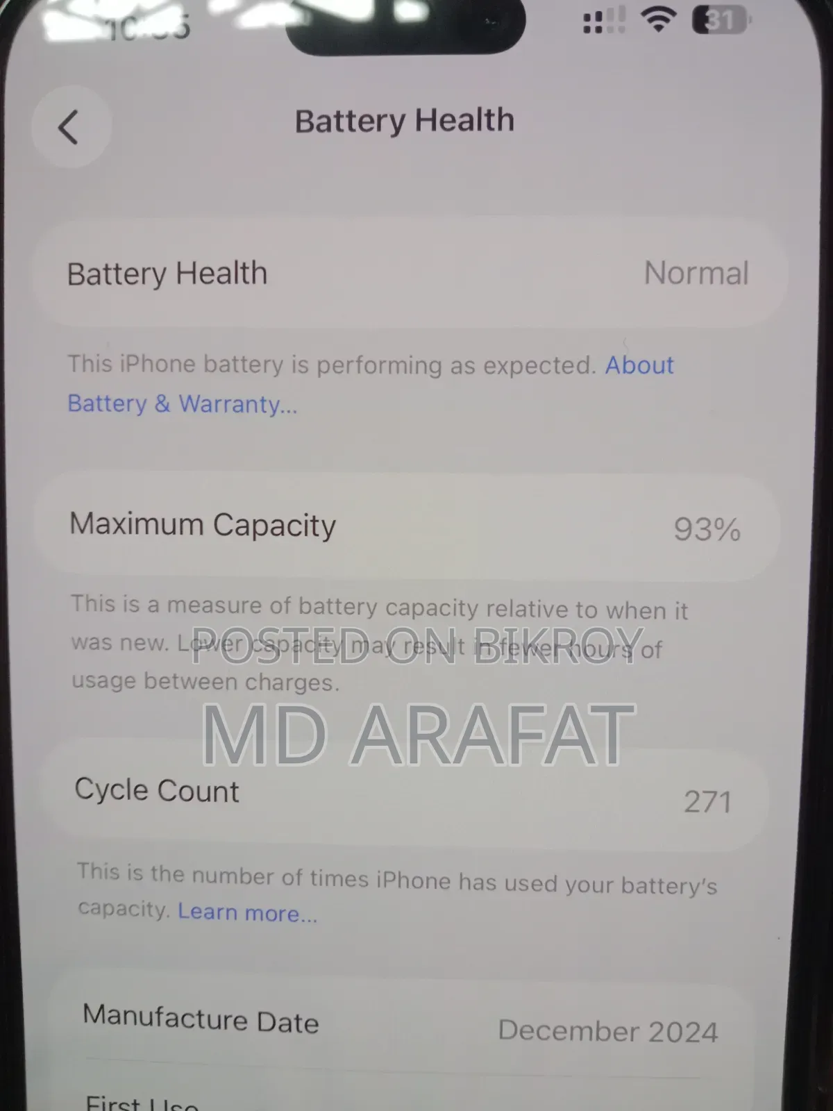 New Apple iPhone 16 Pro Max 512 GB White