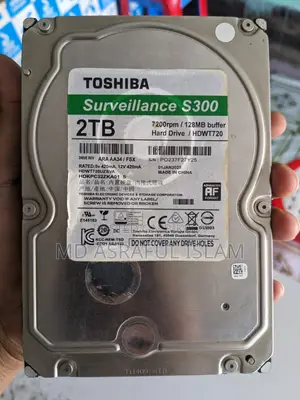 হার্ড ডিস্ক ২ টেরাবাইট ১০০% হেলথ