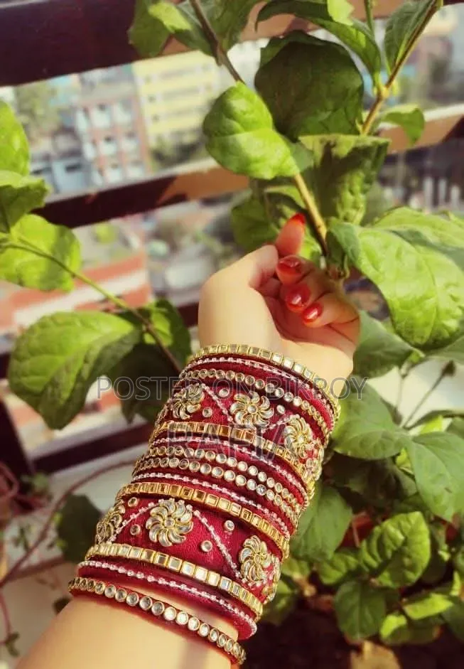 2 Sets of Completely Unique Handmade Bangles for 650 Taka
