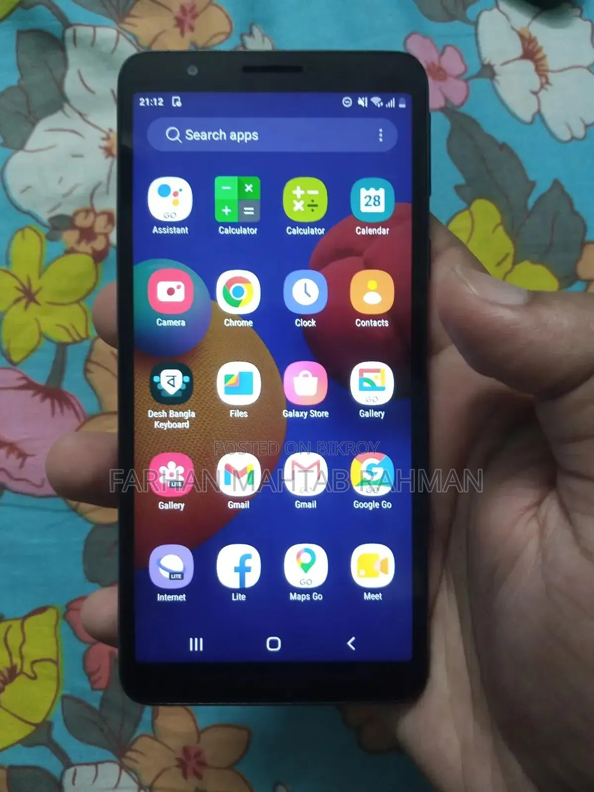 Samsung Galaxy M01 Core 16 GB Blue