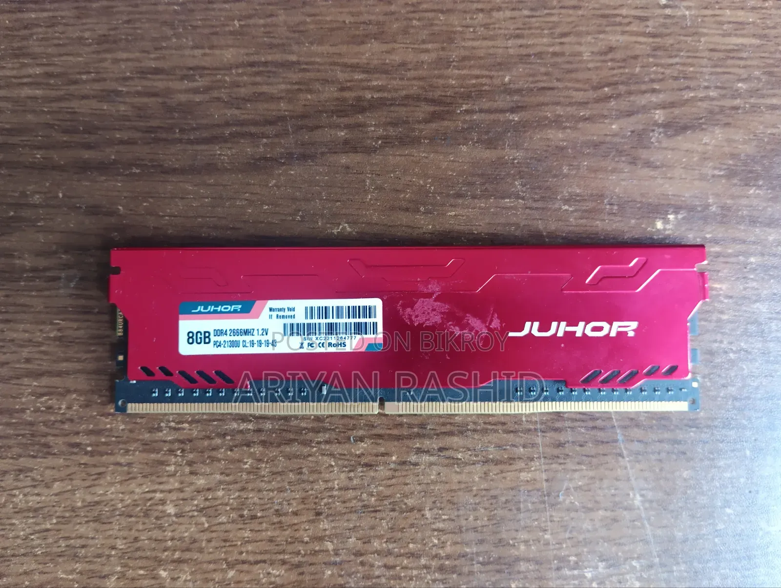 Juhor DDR4 8GB RAM