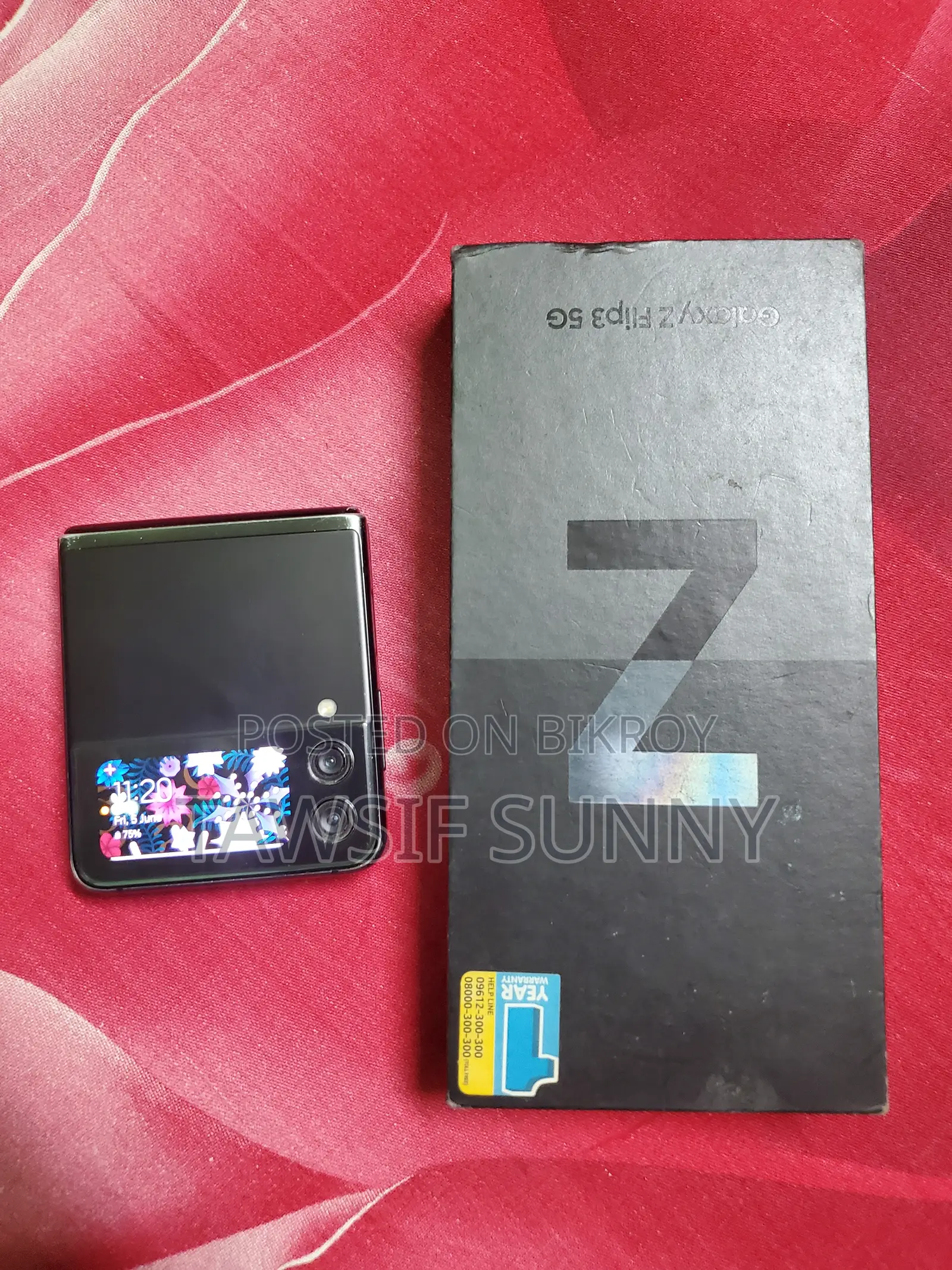 Samsung Galaxy Z Flip 3 256 GB Black