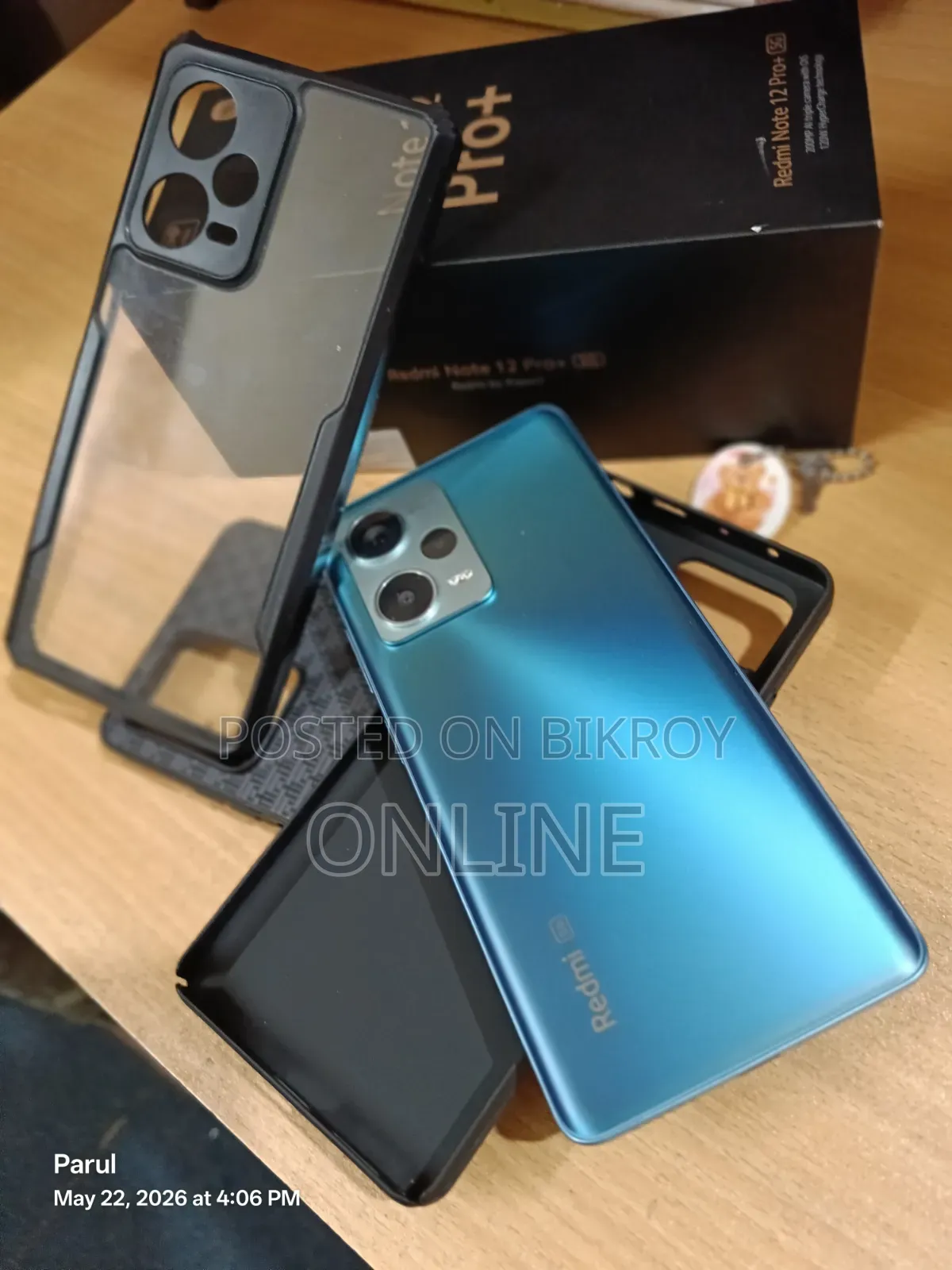 শাওমি রেডমি নোট ১২ প্রো+ ২৫৬ জিবি ব্লু