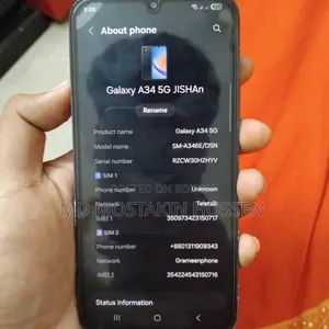 Samsung Galaxy A34 5G 128 GB Black