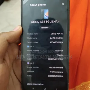 Samsung Galaxy A34 5G 128 GB Black