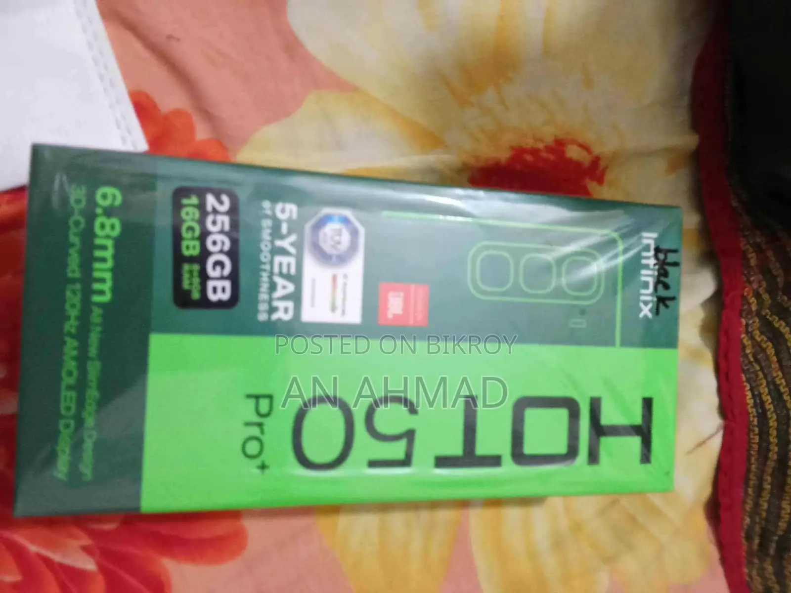 Infinix Hot 50 Pro+ 4G 256 GB Black
