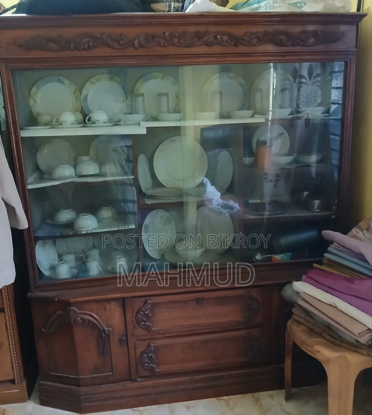 Teak Wood Showcase