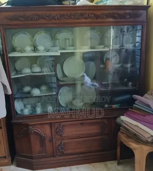 Teak Wood Showcase