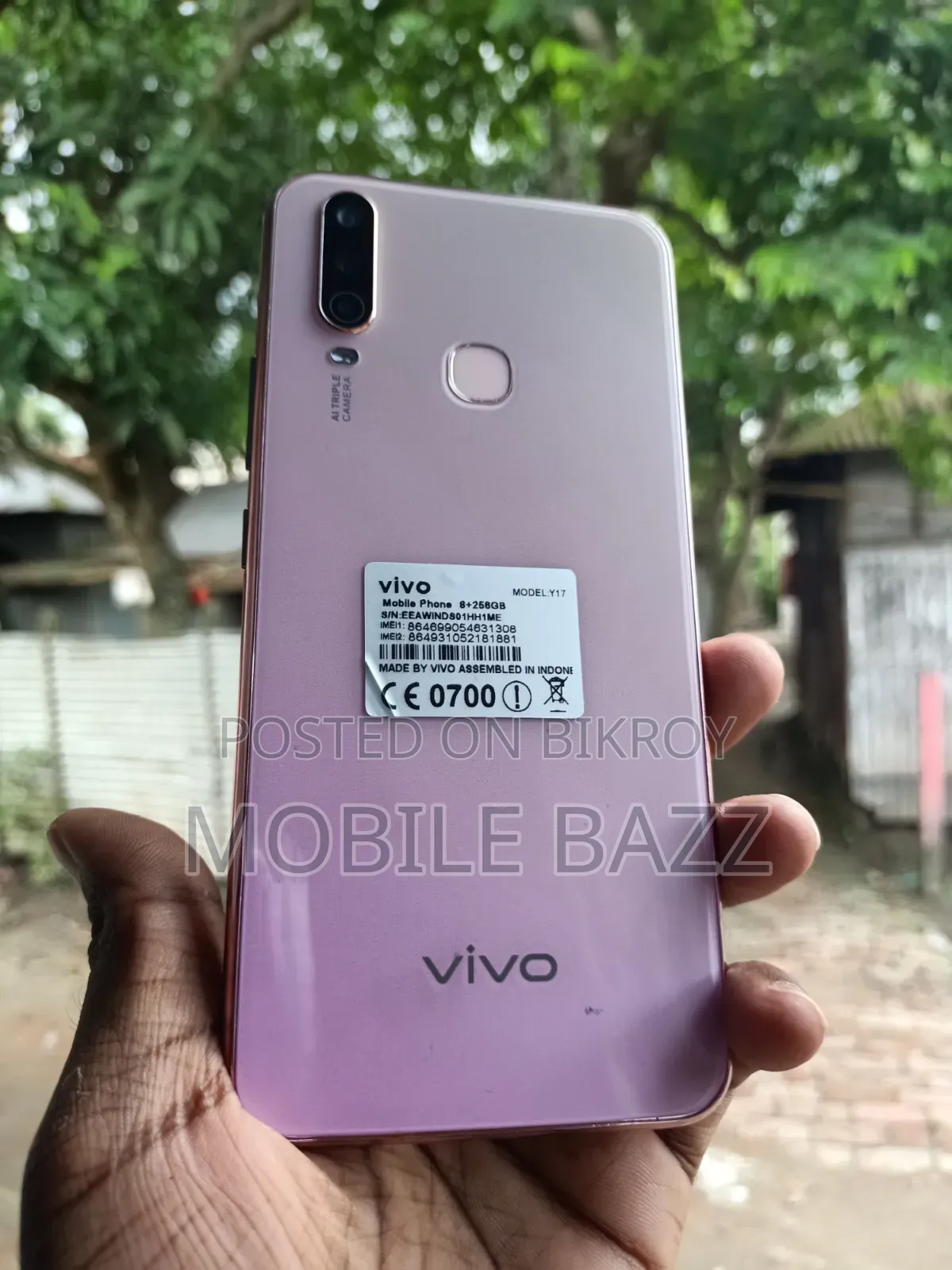 Vivo Y17 256 GB Pink