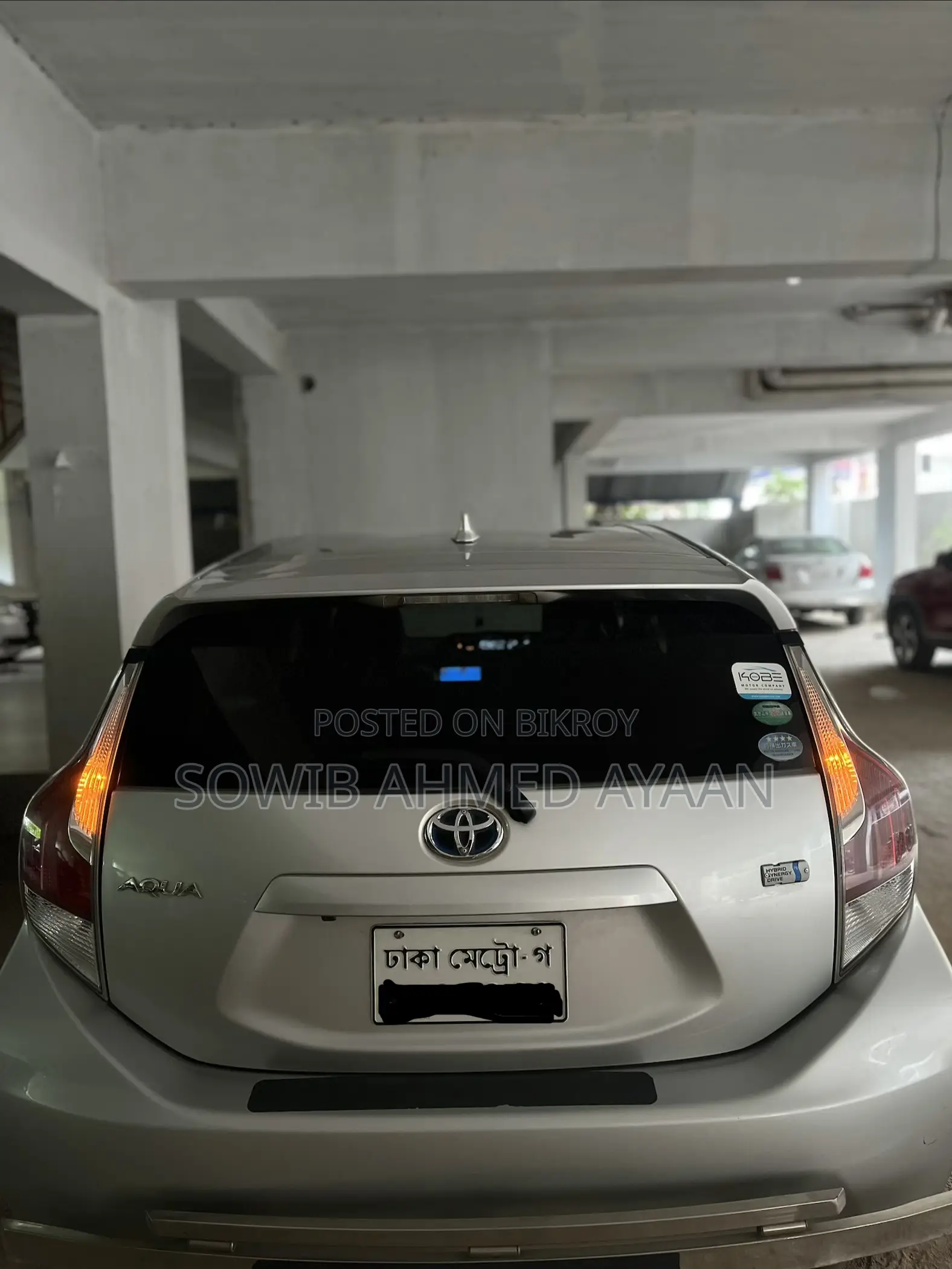 Toyota Aqua 2015 Silver
