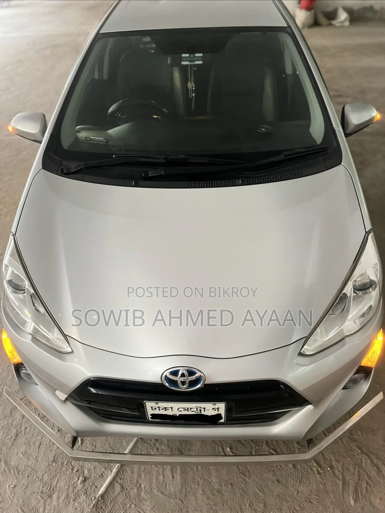 Toyota Aqua 2015 Silver