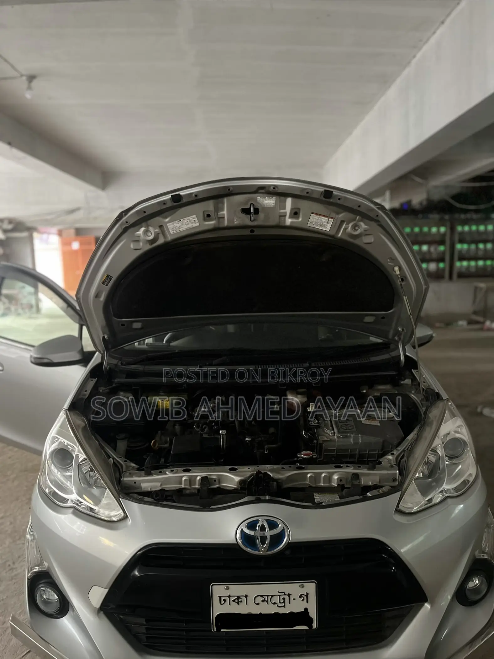 Toyota Aqua 2015 Silver