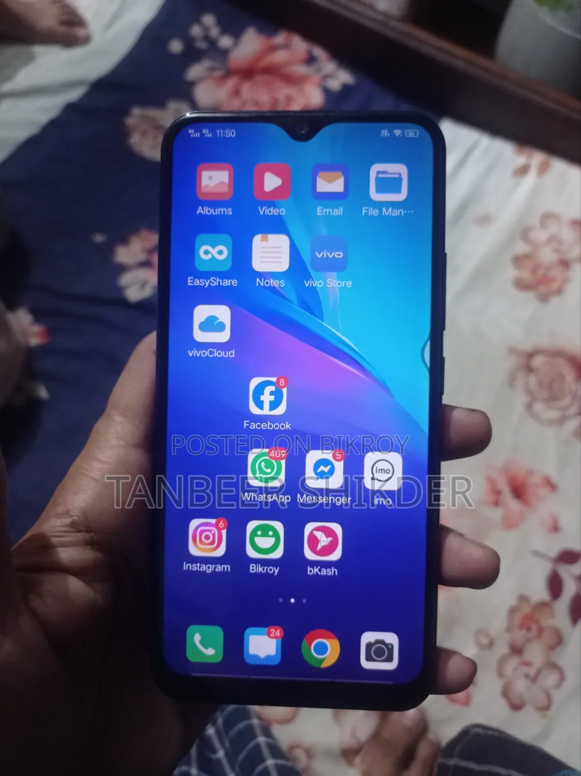 Vivo Y11 32 GB Blue