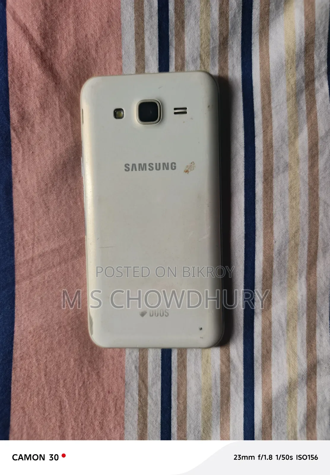 Samsung Galaxy J5 8 GB White