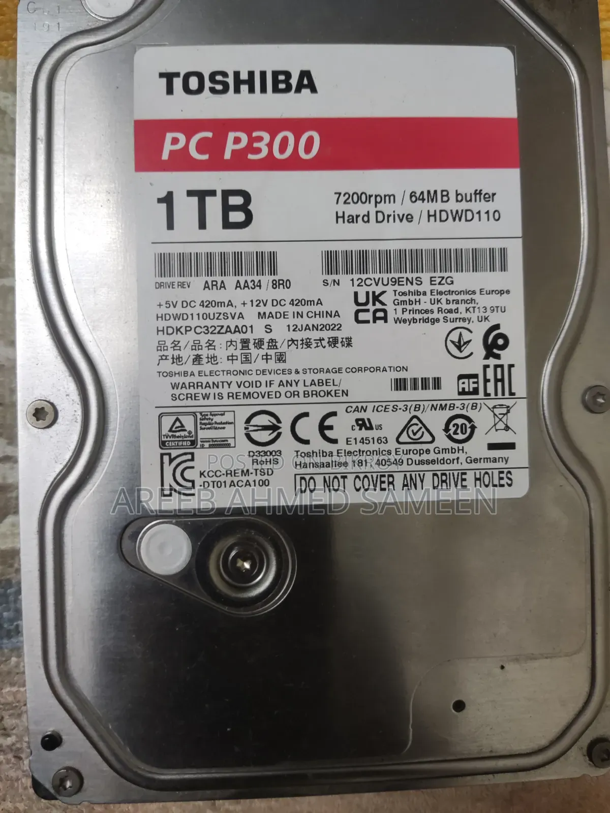 Toshiba Pc P300
