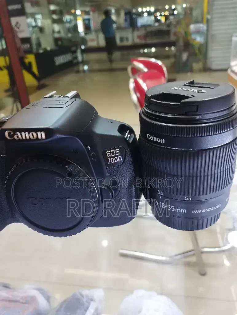  Canon Eos 700d DSLR Camera বিক্রয় হবে 
