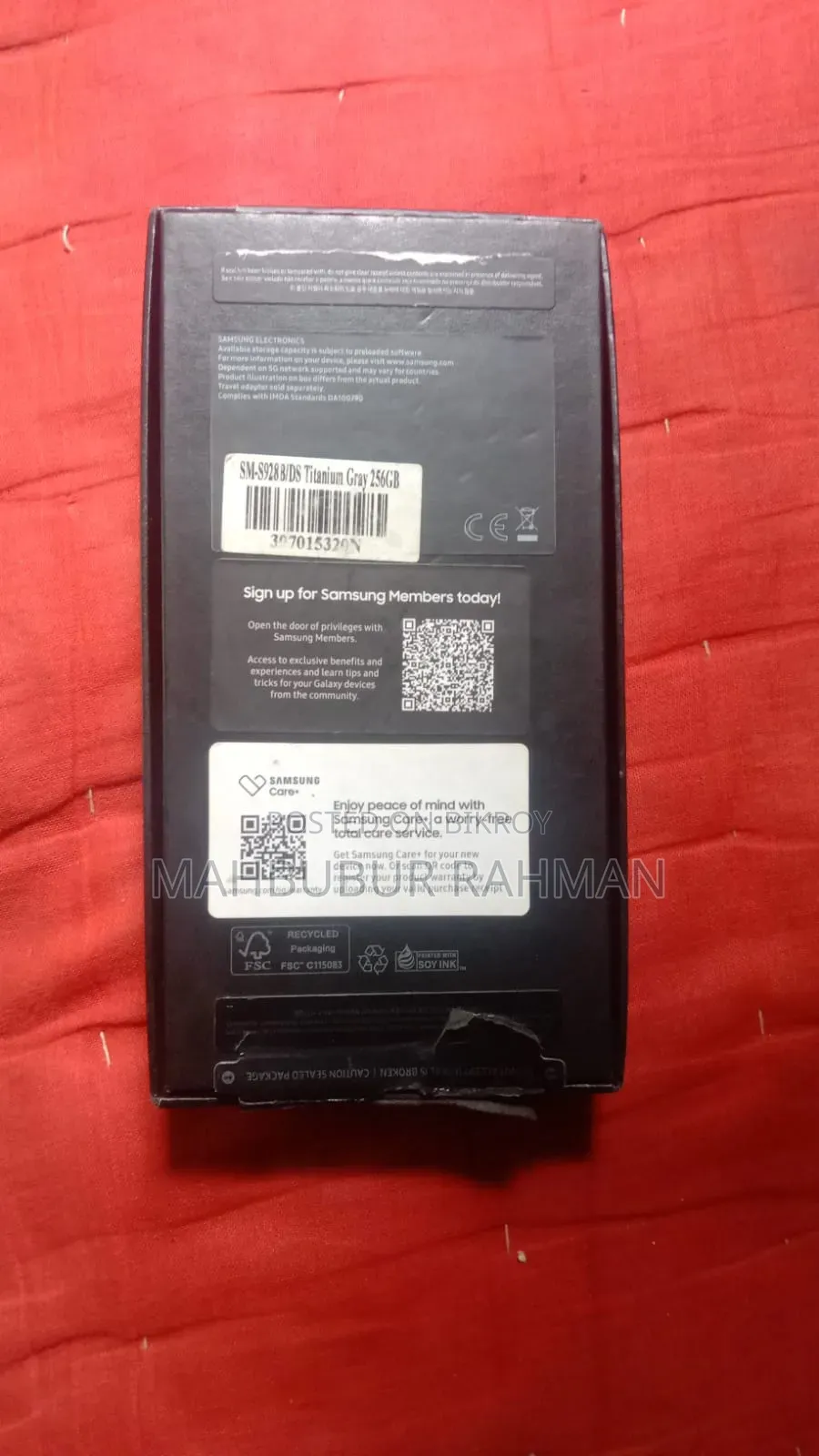 Samsung Galaxy S24 Ultra 256 GB Gray