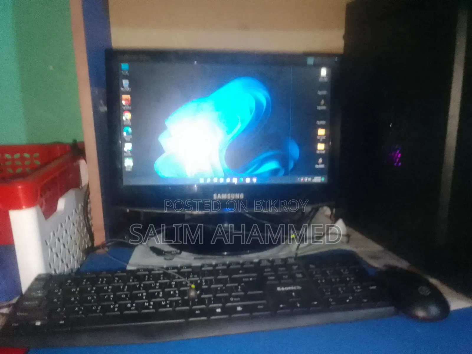 Desktop Computer 4GB Intel Core i3 SSD 256GB