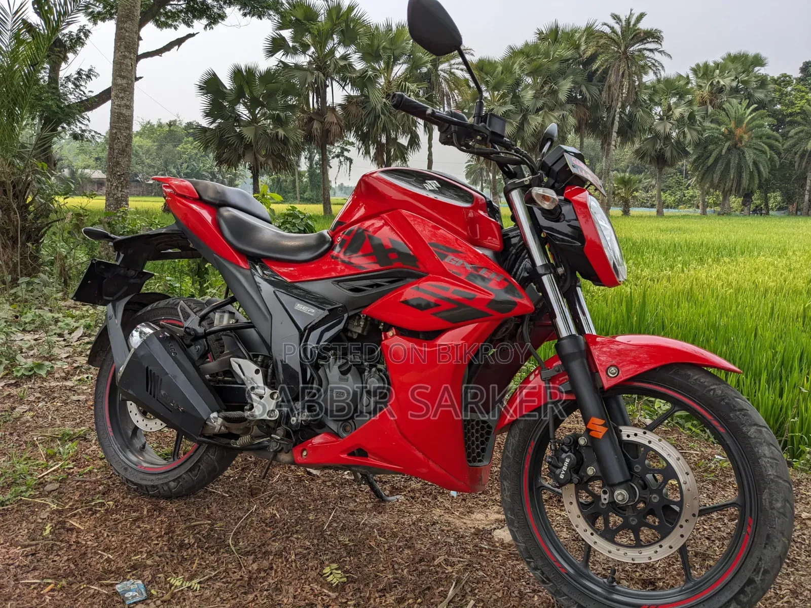 Suzuki Bike 2023 Red