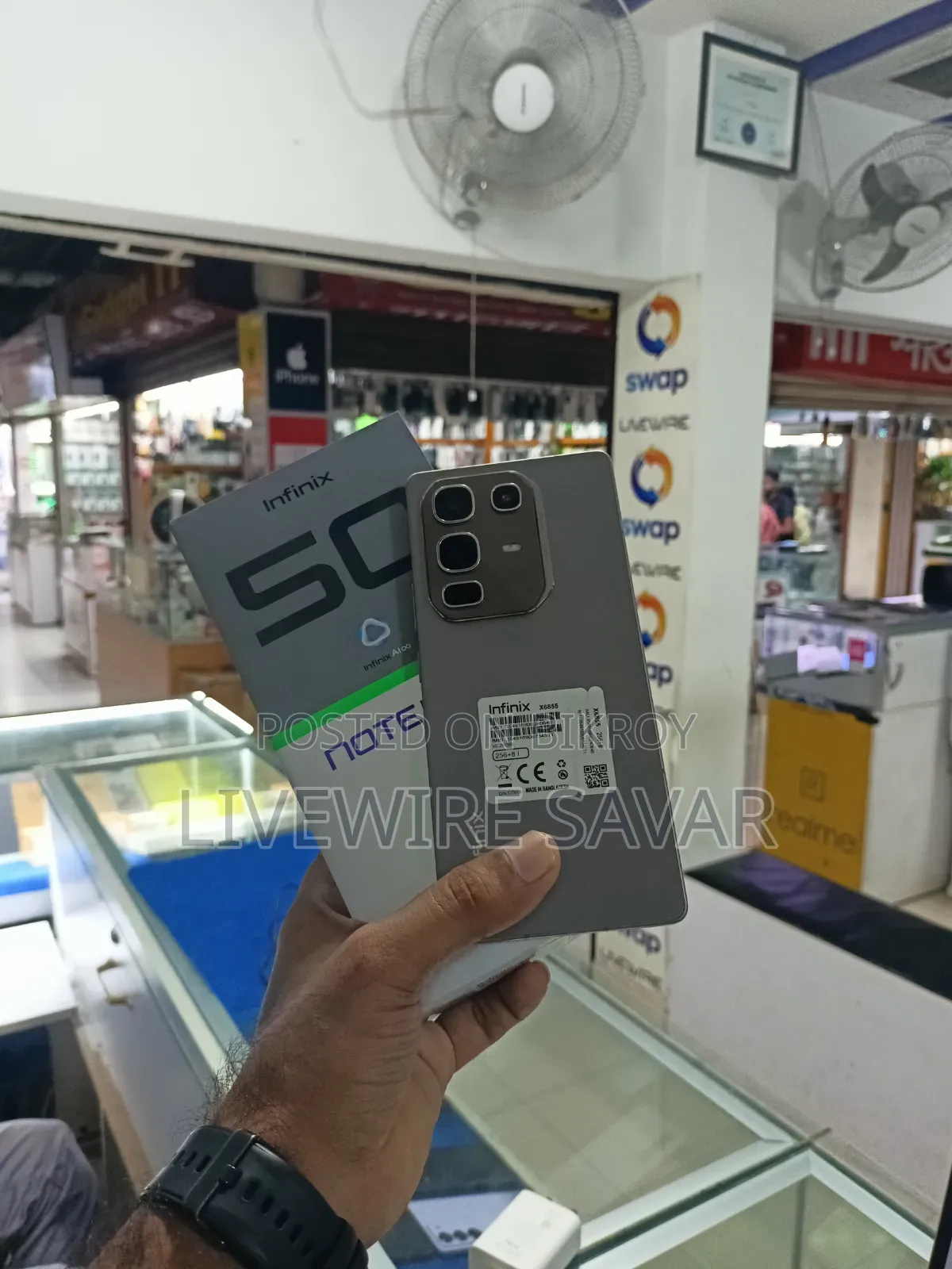 Infinix Note 50 Pro 256 GB Gray