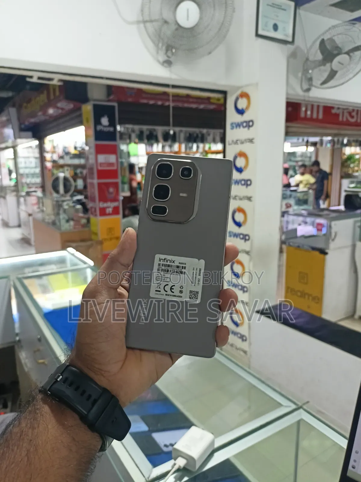 Infinix Note 50 Pro 256 GB Gray