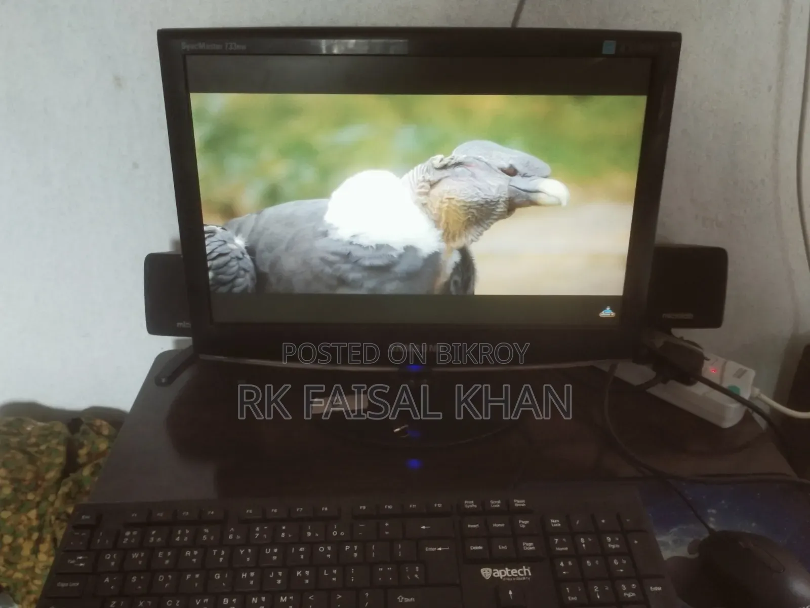 ডেস্কটপ কম্পিউটার ৮জিবি র‍্যাম এইচডিডি+এসএসডি ২৫৬জিবি