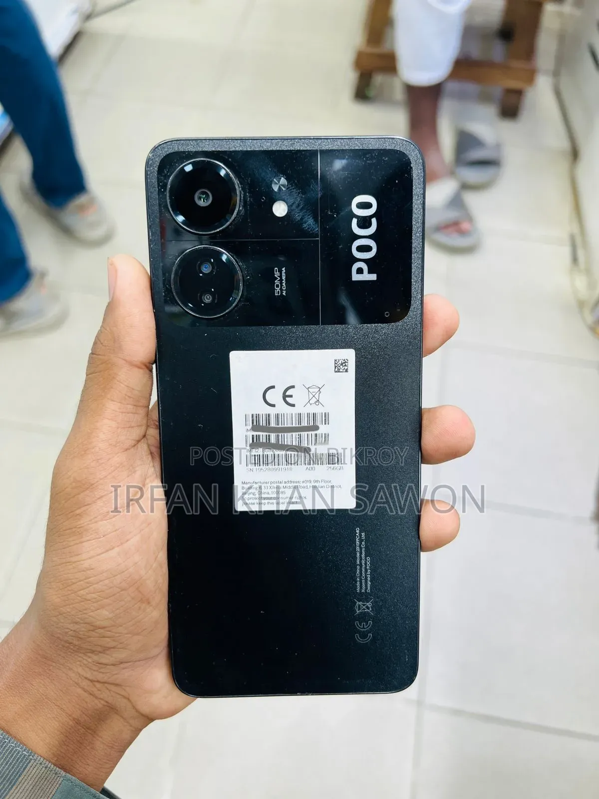 Xiaomi Poco C65 256 GB Black