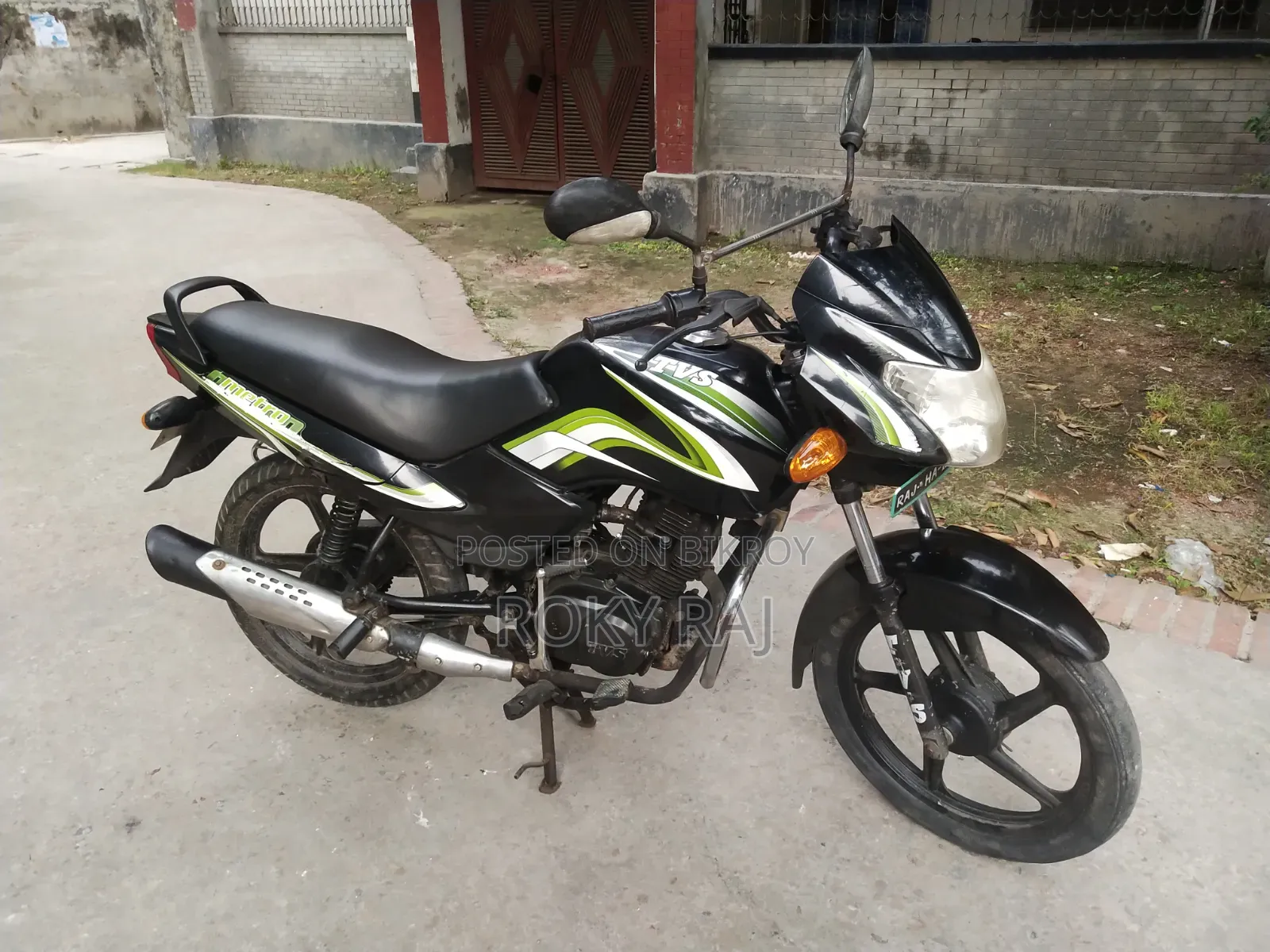 TVS Metro 2014 Green