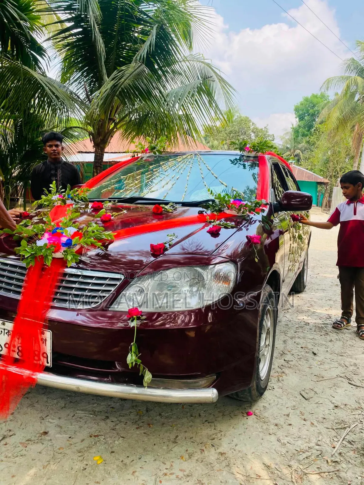 Toyota Corolla Verso Automatic 2003 Maroon