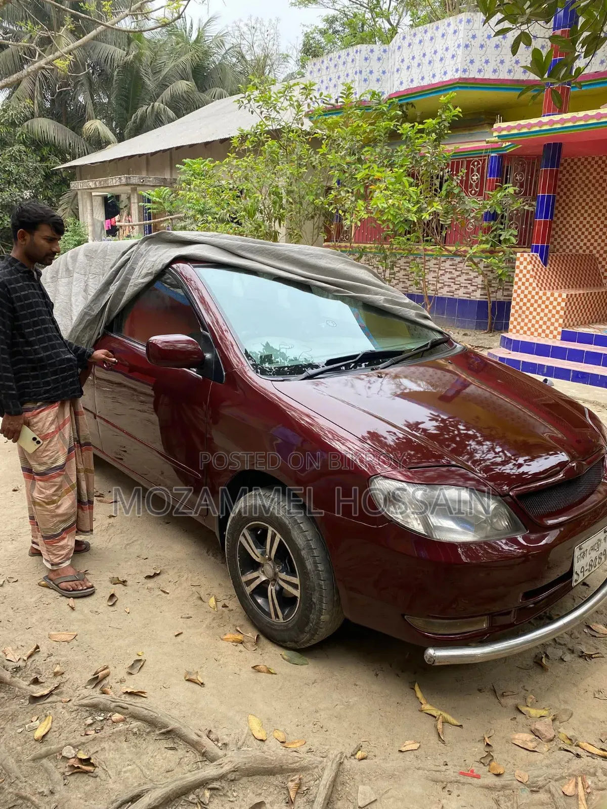 Toyota Corolla Verso Automatic 2003 Maroon