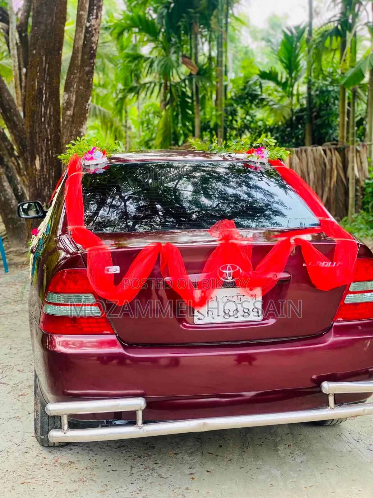 Toyota Corolla Verso Automatic 2003 Maroon