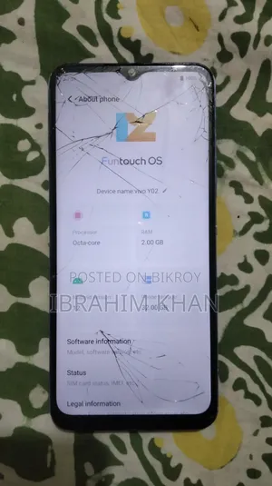 Vivo Y02 32 GB Gray
