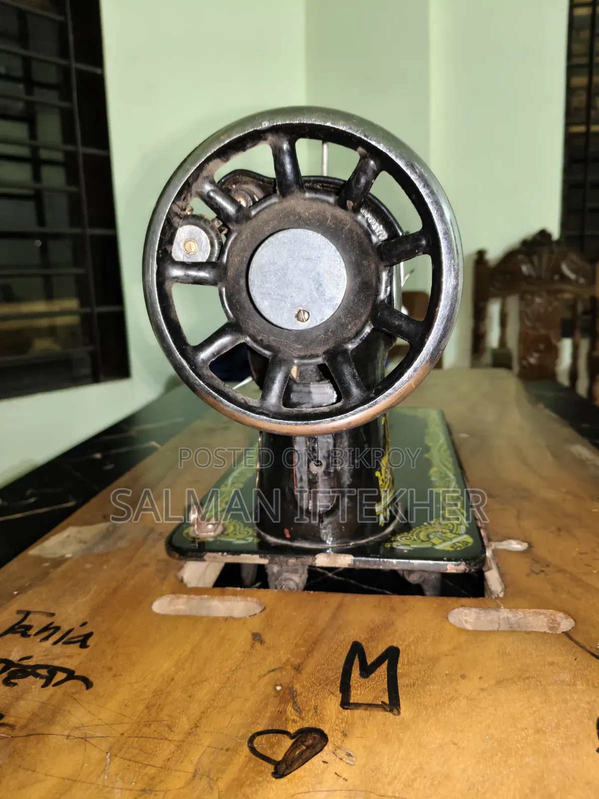 Butterfly Sewing Machine for Sale (with wooden stand) – In Good Condition