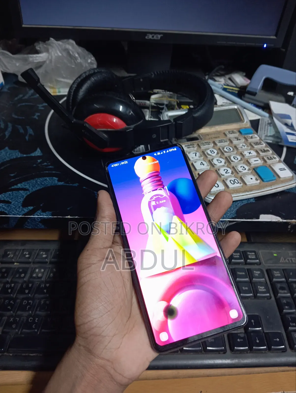 Samsung Galaxy M52 5G 128 GB Blue