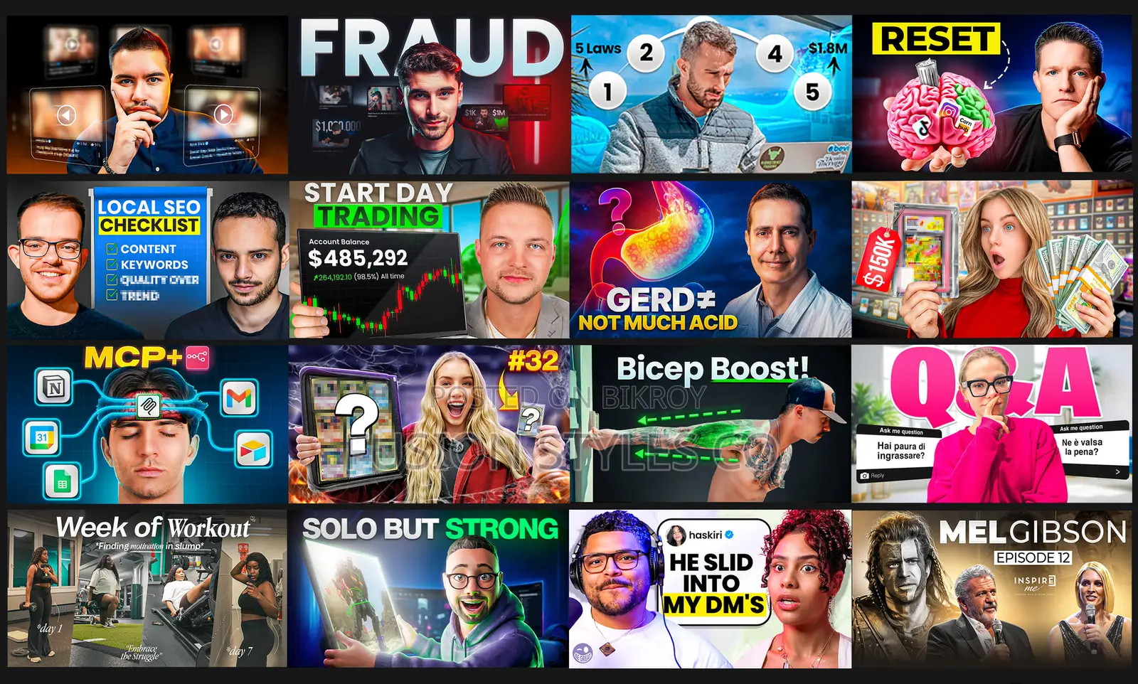 I Will Create Youtube Thumbnail For Your Channel