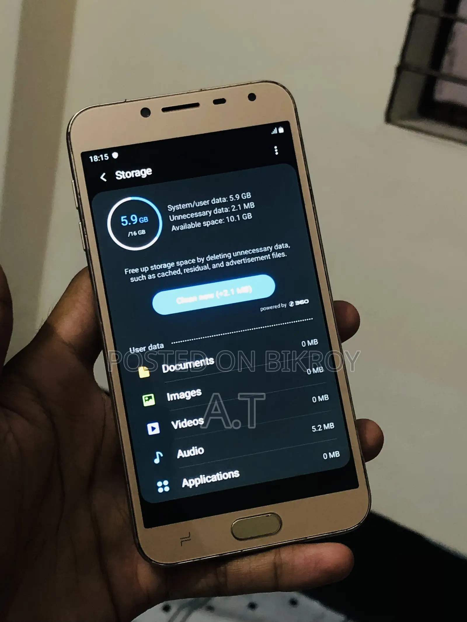 Samsung Galaxy J4 16 GB Gold