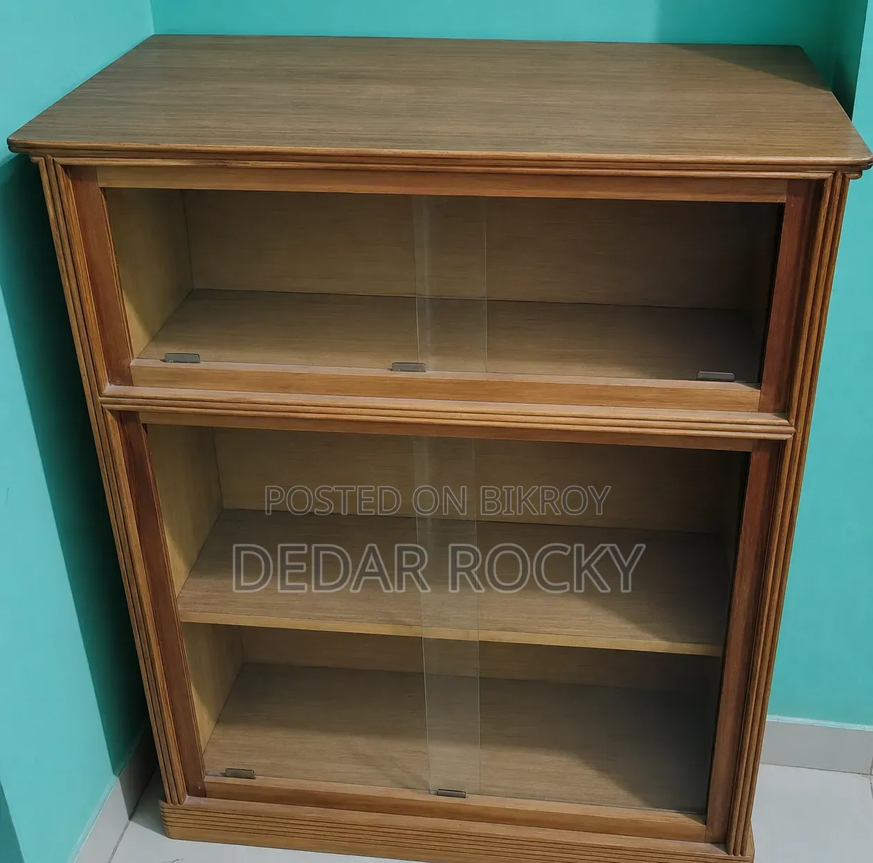 Teak Wood Showcase