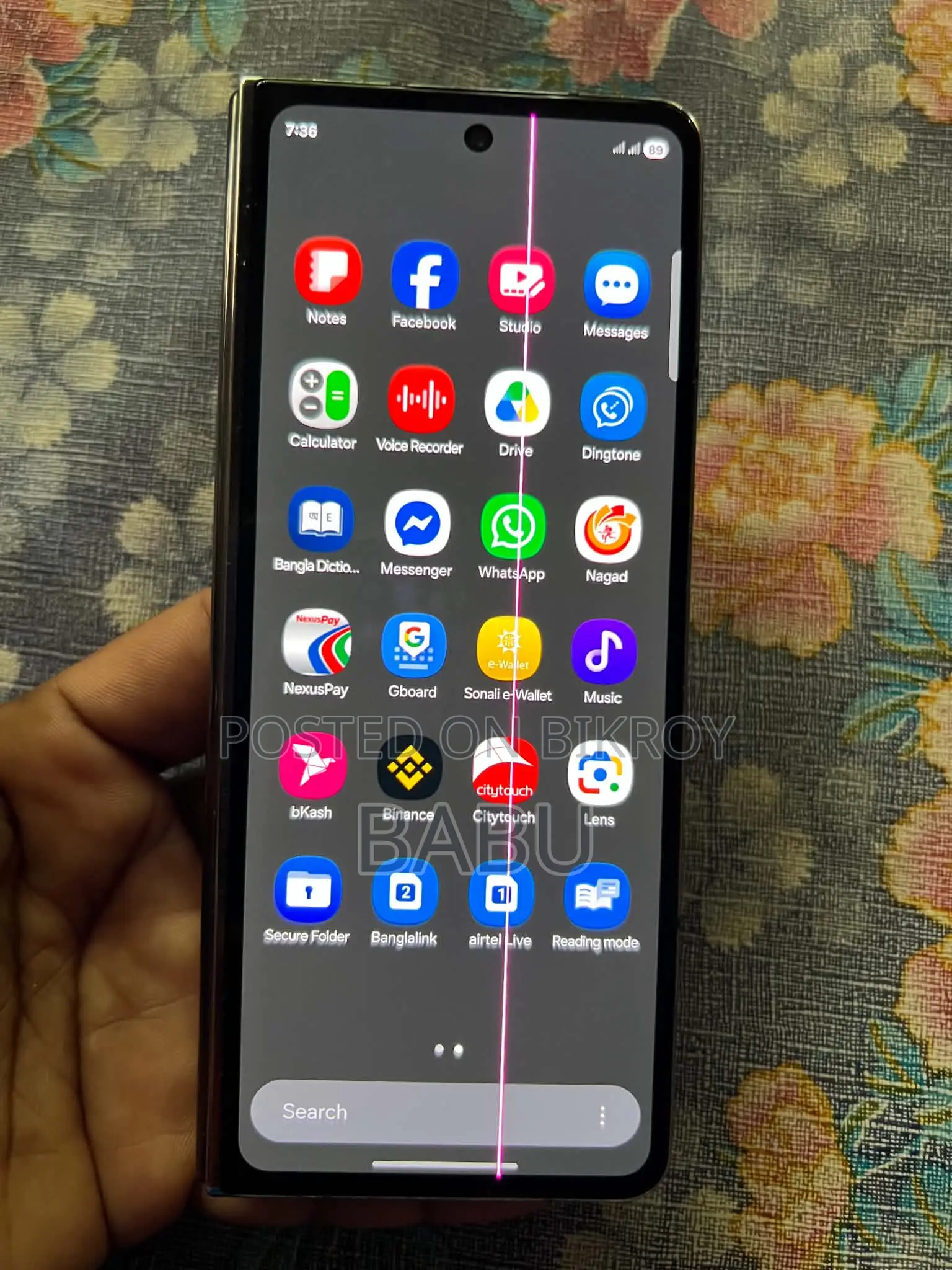 Samsung Galaxy Fold 512 GB Black
